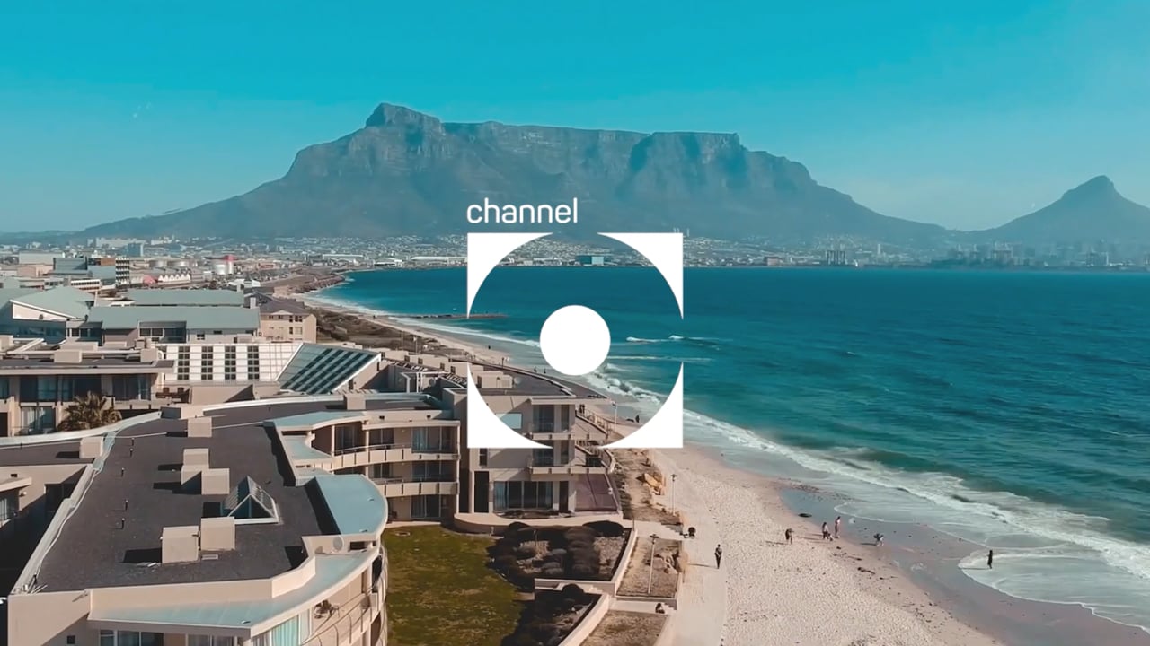 Aerial view of Cape Town from the Abantu × Channel O promo